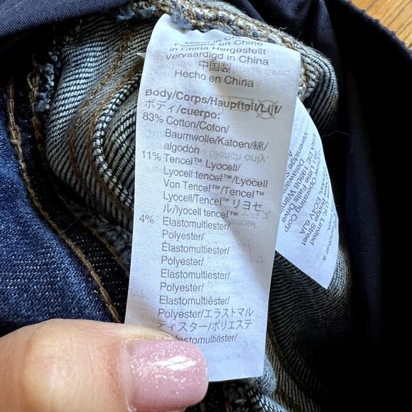 Madewell maternity skinny jeans size 26 DR - Picture 4 of 4